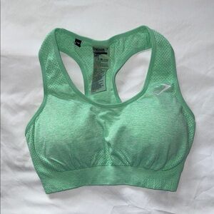 Gymshark Vital Sour Pistachio Marl Sports Bra Size S